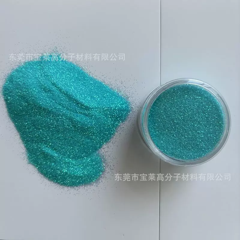 亚马逊专供半透明荧光金葱粉滴胶水晶流麻手工DIY绘彩美甲装饰