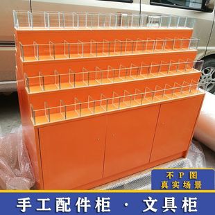 Multi-Layer Commercial Supermarket Stationery Store Pen Holder Acrylic Pyramid Display Cabinet Handmade Accessories Cabinet Storage Display Rack