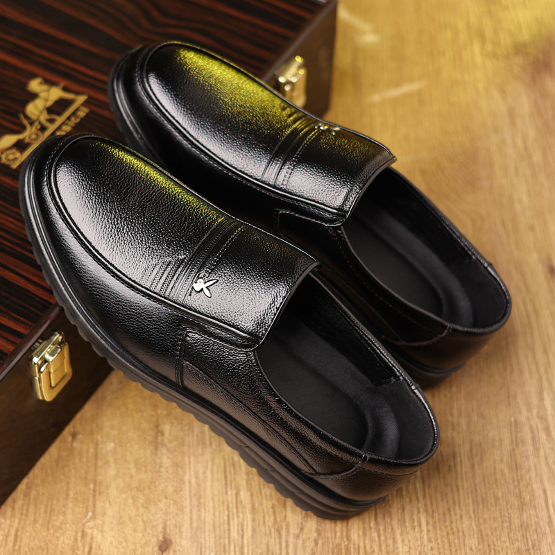 Zapatos de Cuero Casuales de Moda para Hombre 2025, Suela Suave, Mocasines de Superficie Suave, Zapatos Planos Tipo Dad, Entrega Directa de Fábrica.