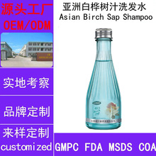 定制亚洲白桦树汁洗发水奢养净澈 直播带货 达人网红专属贴牌加工