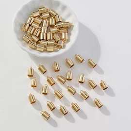 KC金高仿高亮CCB电镀塑料砝码帽饰品配件