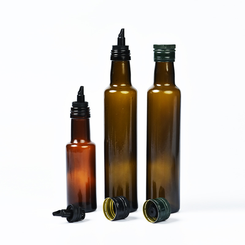 Boca retráctil de aceite de oliva tapa de la botella de plástico anti-robo de aluminio cubierta del Producto nogal tapa de la botella de aceite de fábrica al por mayor