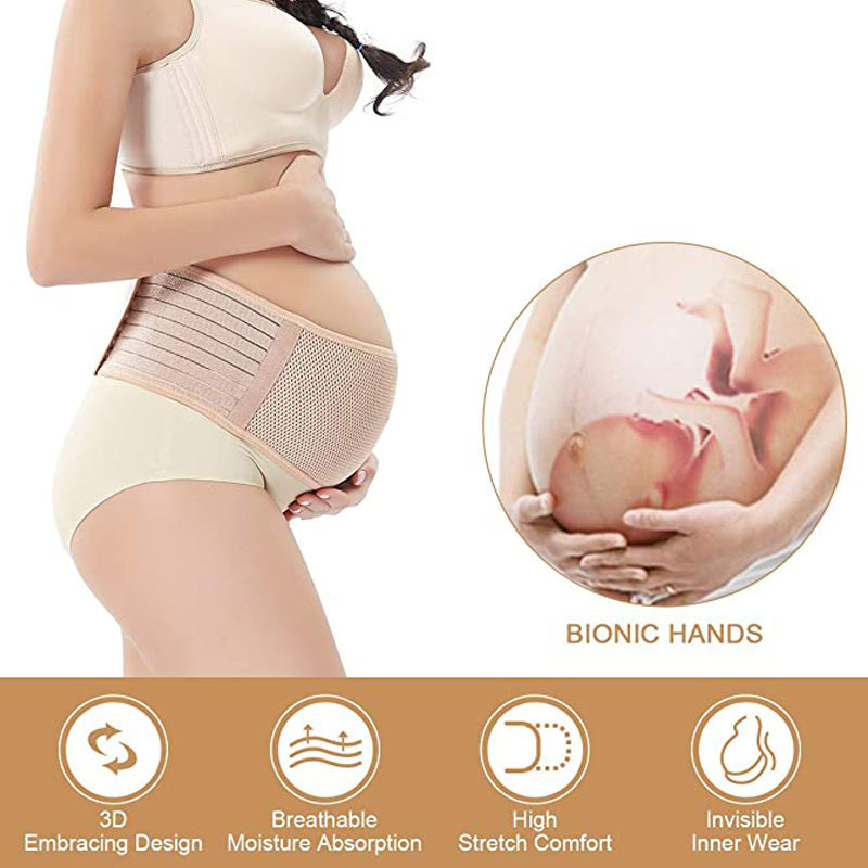 Prenatal Pure Cotton Thin Abdominal Support Belt for Pregnant Women in All Seasons, Pregnancy Support Belt, Adjustable Abdominal Belt Wholesale