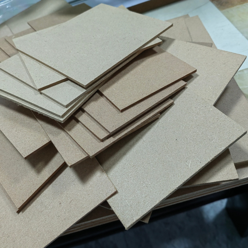 Large wholesale medium density fiberboard medium and high density board sheet 2mm3mm coaster decorative painting photo frame backboard packaging board