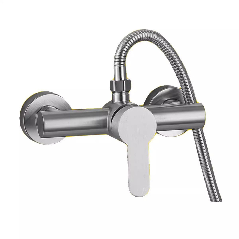 Válvula de mezcla de agua caliente y fría del baño 304 acero inoxidable grifos de ducha ocultos calentadores de agua interruptor de válvula de mezcla de ducha image 6