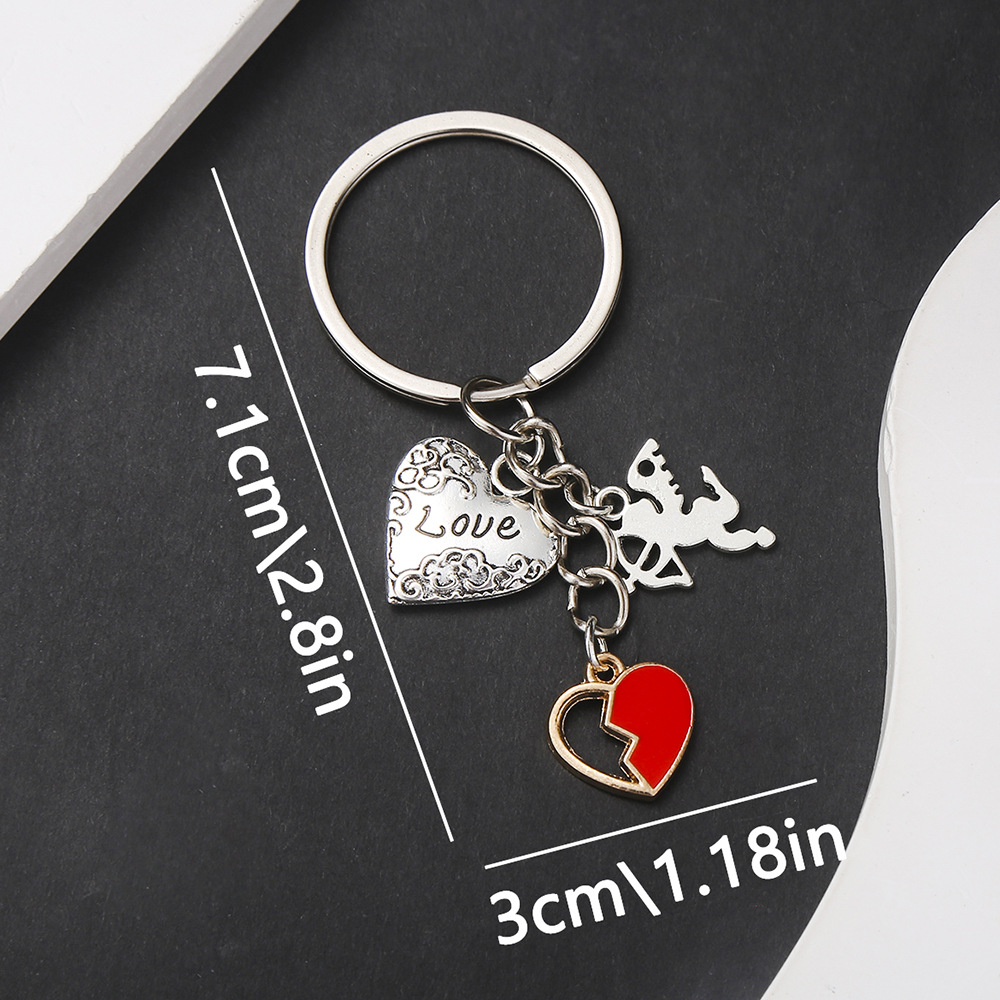 Keychain Classification Lady Simple Style Star Heart Shape Butterfly Zinc Alloy Unisex Keychain