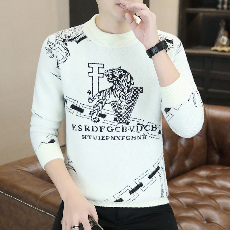 Demi-season fashionable trend sweater