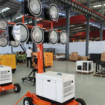 Outdoor Construction Emergency Lighting Avtomobil generatorları