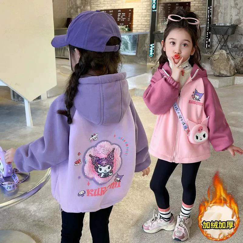 2024 новая детская рубашка на молнии для девочек