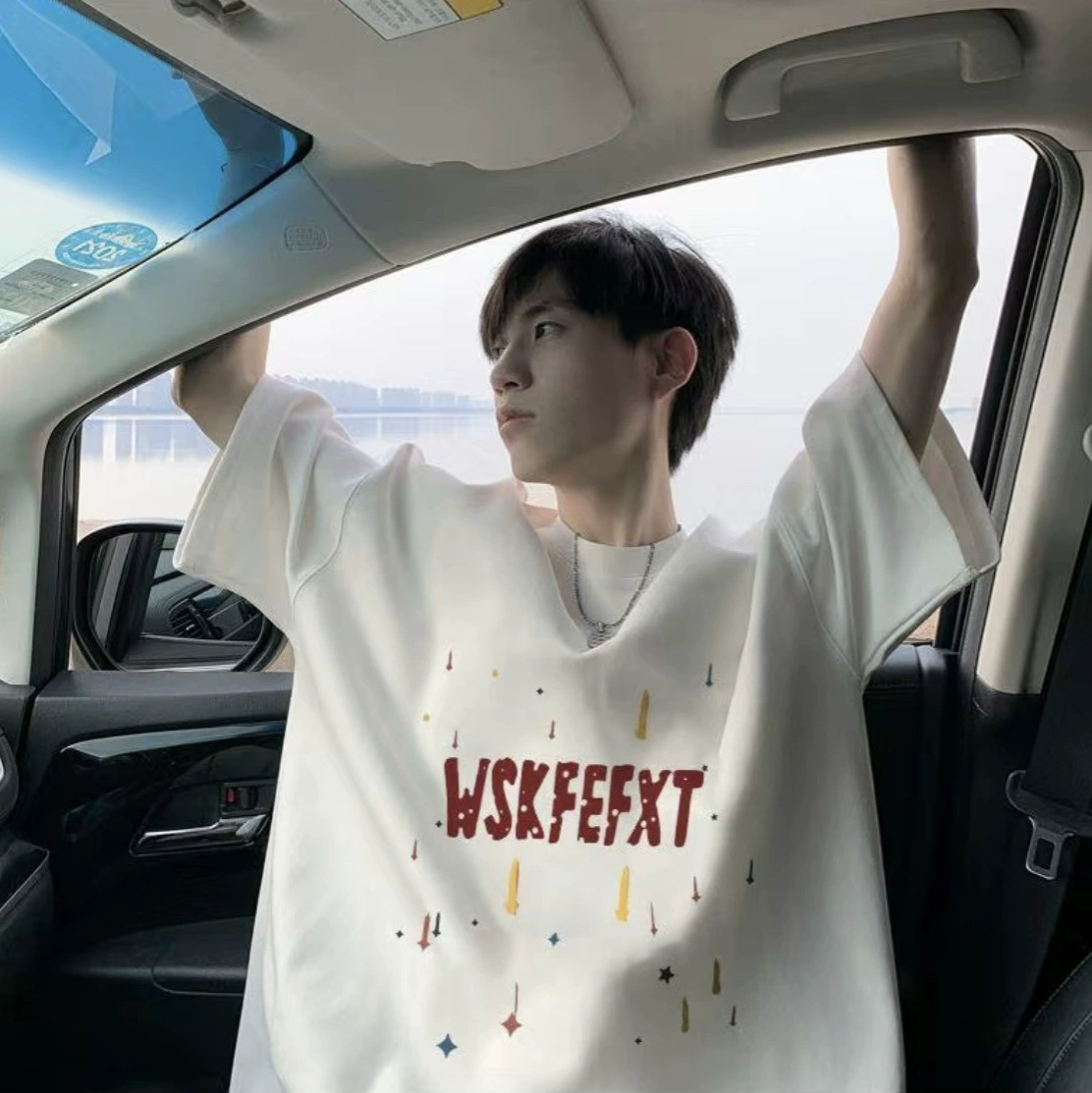 тяжелая хлопковая футболка с короткими рукавами, женская свободная и универсальная футболка в консервативном стиле, тонкий дизайн, топ с воротником-поло на молнии