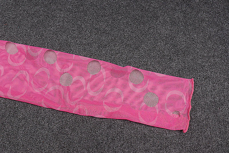 Title 11, Printed Polka Dot Hollow Out See-through Croppe...