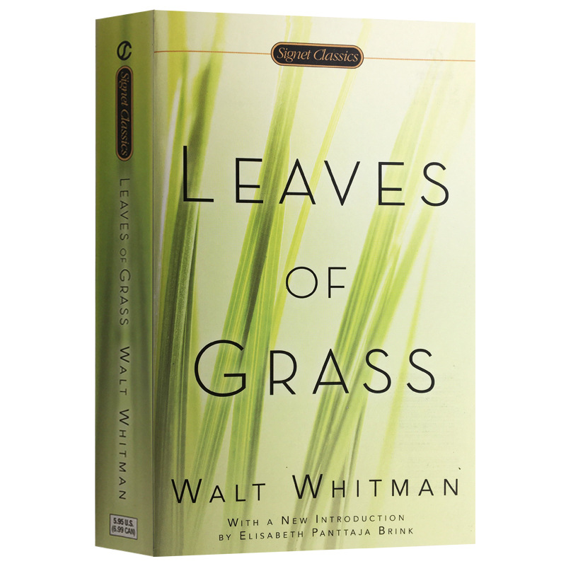 Leaves of Grass英文原版草叶集书诗歌集惠特曼浪漫主义诗集进口