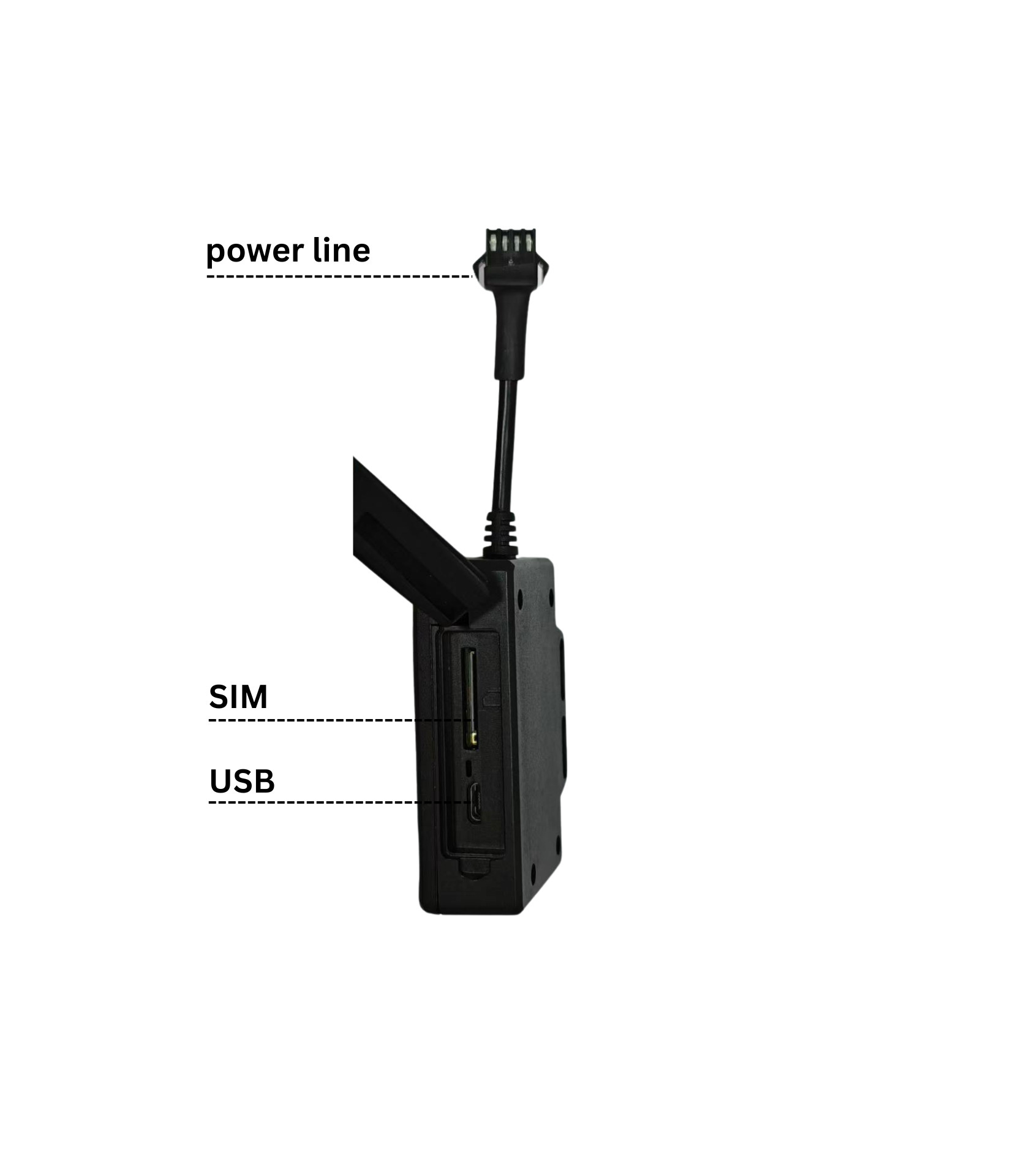 LKGPS 4G Wired Car/Electric Vehicle Anti-Theft Alarm GPS Locator Tracker LK210 Asia-Africa Version