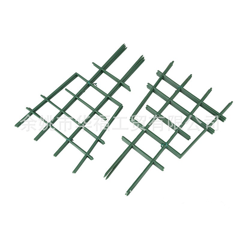 Suministro de jardín de plástico planta soporte de la planta de escalada marco plástico T-tipo rejilla soporte anti-alojamiento