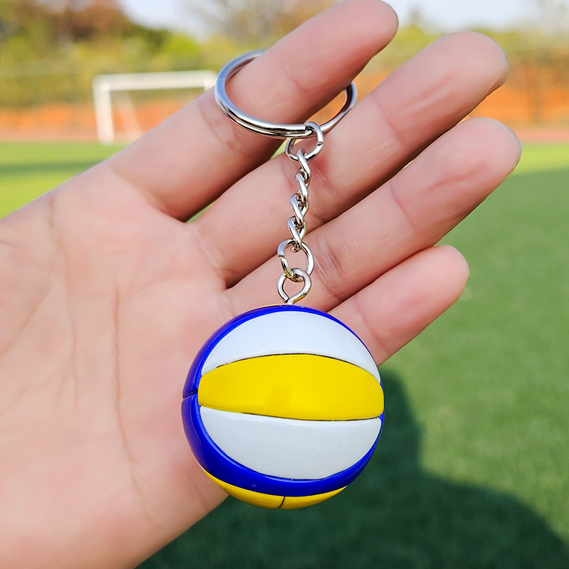 Llavero de voleibol, bolsos, colgantes, colgantes, recuerdos deportivos para estudiantes, premios de competiciones deportivas, regalos creativos