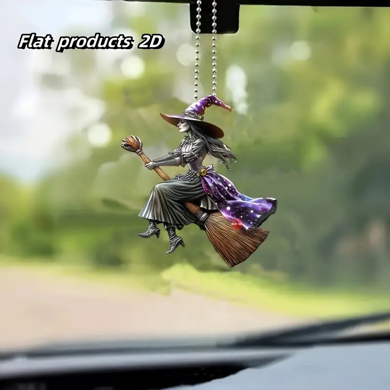 Amazon nuevo encantador acrílico plano para niñas de automóviles retrovisor mochila o colgante de llaver colgante image 1