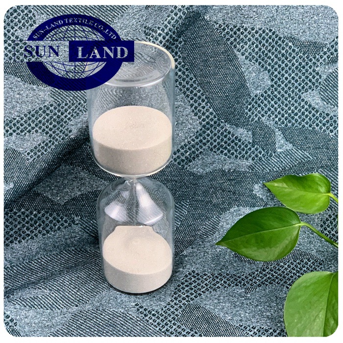 全涤单面电脑大提花阳涤双色休闲服装T恤面料 速干提花网眼布