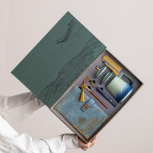 创新国潮故宫陶瓷马克杯商务礼品公司年会活动送客户员工纪念伴手