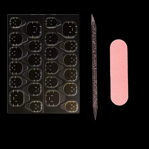 Disposable Wearing Armor Kit suit Alcohol Cotton Wooden Stick Nail Art DIY Material Bag Nail Art Kit