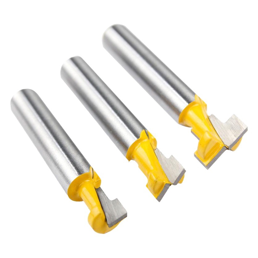 8-mango de la cerradura del cuchillo de carpintería de fresado de madera marco de fotos colgante de pared T-shaped Keyhole cuchillo Gong cuchillo C08-142