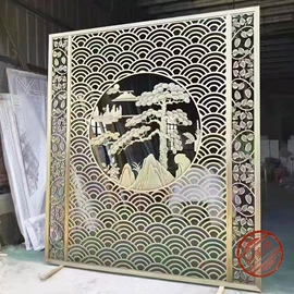 屏风、隔断类;花盆容器;金属建材