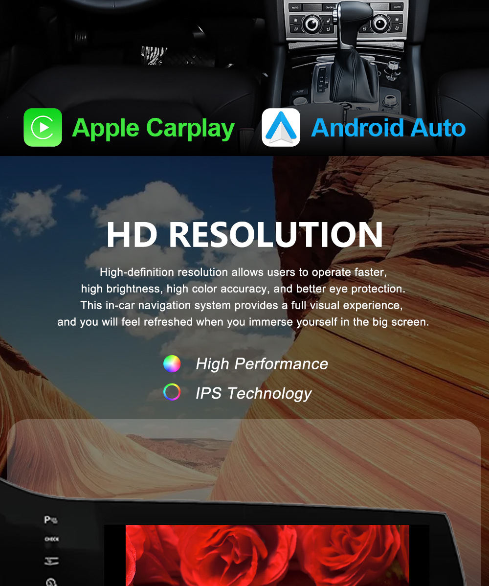 Suitable for Audi Q7 Lcd Instrument Navigation Screen 05-15 Central Control Car Large Screen Navigator Android System