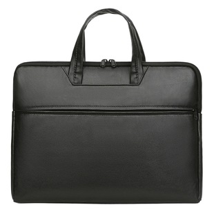 Carefully Selected Simple Laptop Bags, Men's Large-Capacity Handbags, Commuting Water-Repellent Briefcases, Printable