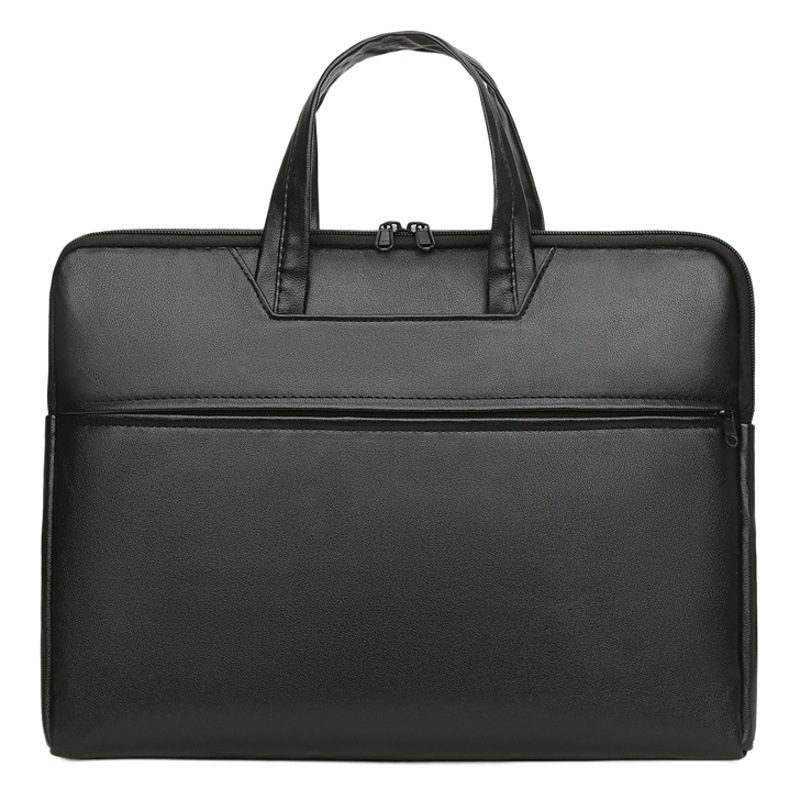 Bolso para ordenador portátil sencillo cuidadosamente seleccionado, bolso de gran capacidad para hombre, maletín impermeable para viajeros, imprimible