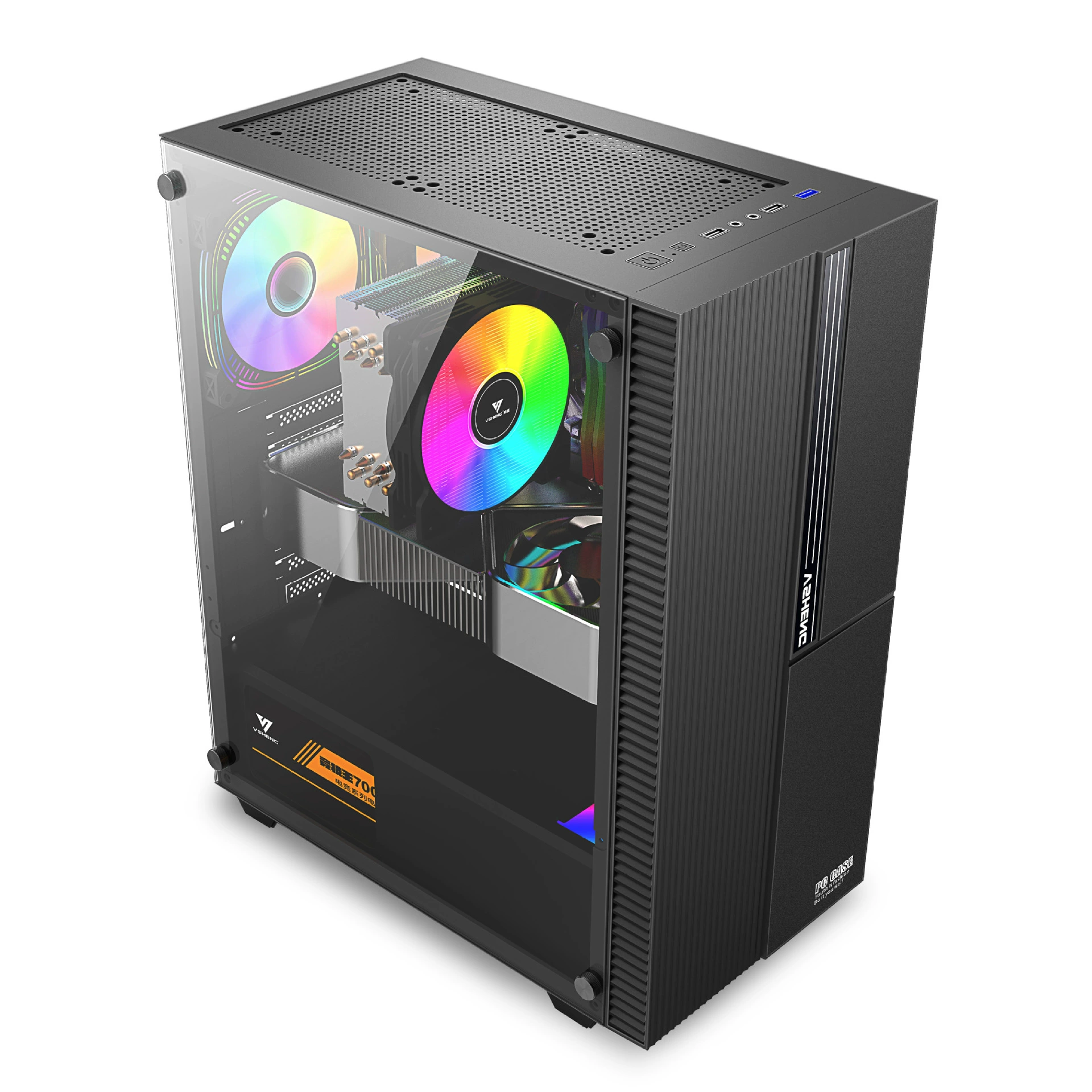 [跨境 冷锋2支持X79 X99 双路CPU服务器主板E-ATX电脑 电竞机箱]