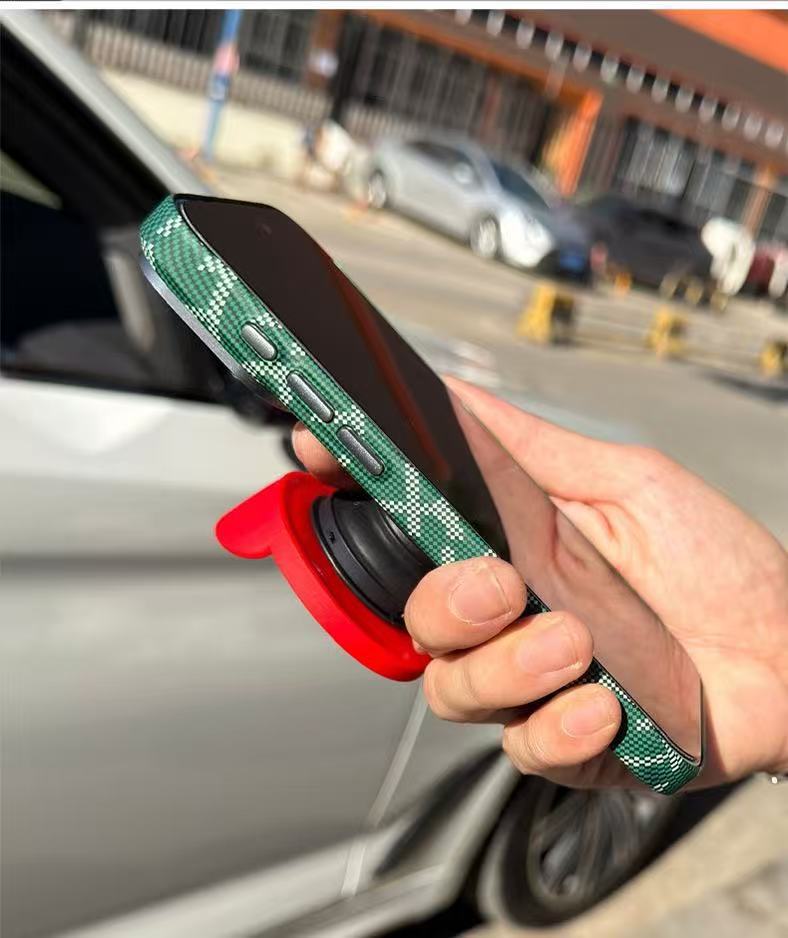 Magsafe Mobile Phone Selfie Mirror Magnetic Suction Cup Holder Suitable for iPhone Photo and Video Assistance Convex Mirror