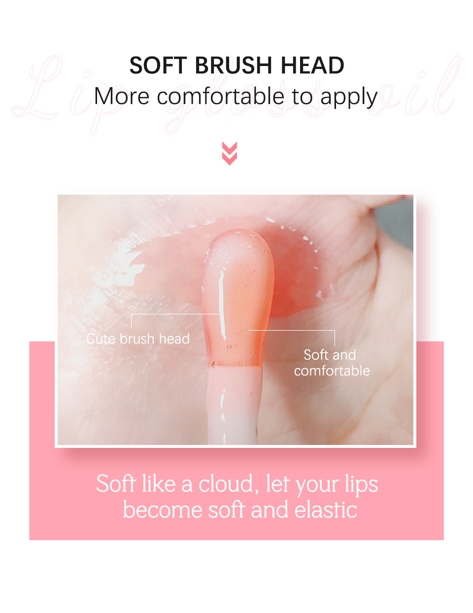 45g Weight Lip Glaze Type Of Cosmetics Plastic, Glass Material Geometry Pattern Fashion Style Fashion Geometry Plastic Glass 2