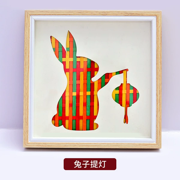 Rabbit, flashlight