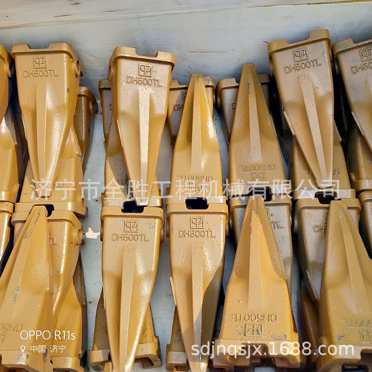 沃EC290挖掘机岩石尖齿 挖斗铲斗油缸 履带板总成 钩机涨紧弹簧