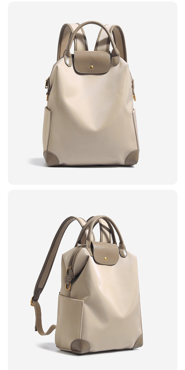 Premium Rucksack mit elegantem Design, Laptop-Rucksack für den Arbeitsweg, leichter Rucksack mit großem Fassungsvermögen, Nylon-Rucksack für Geschäftsreisen
