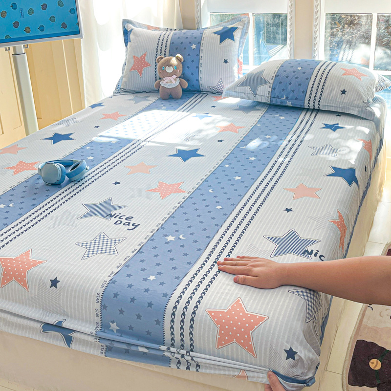 2025 nueva sábana de algodón 100 funda protectora de colchón de invierno de algodón puro 2024 nueva funda de colchón para niños 2