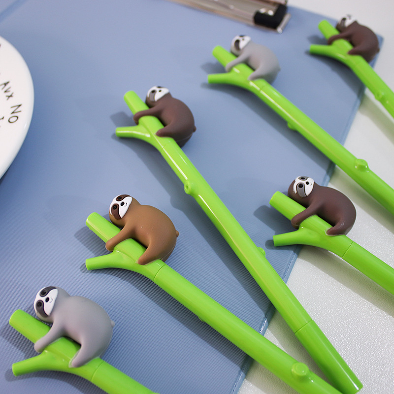 1 Piece Cartoon Sloth Class Learning Daily Plastic Cute Ballpoint Pen display picture 5