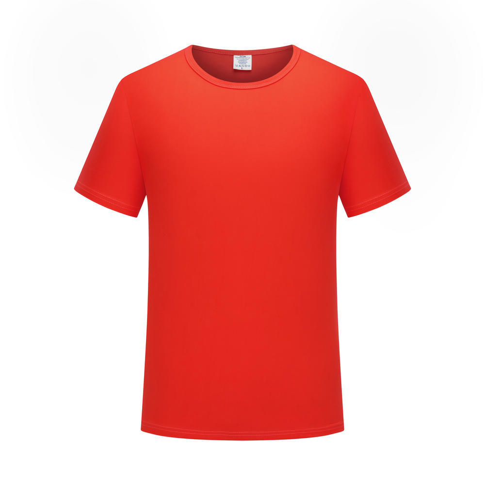 Camiseta de secado rápido de cuello redondo de maratón personalizada ropa de clase publicitaria de grupo camiseta cultural de manga corta