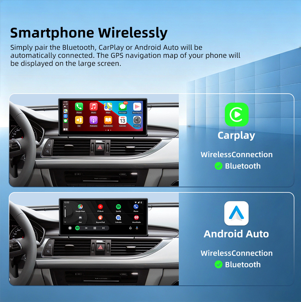 Navigation center console large screen suitable for Audi A6 A7 C7 S6 S7 4G 2012-2018 car Android system