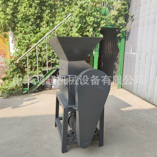 大豆粉碎机 20型对辊玉米破瓣机燕麦小麦挤扁机