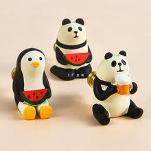 儿童房卡通动物Q仔可爱单孔拉手柜门抽屉衣柜创意柜子门把手