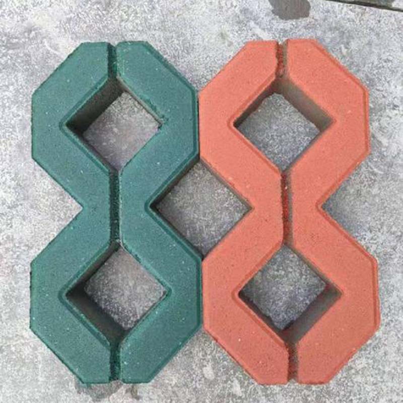 湖南益阳八字砖园林市政工程色彩丰富防滑耐磨排水迅速本地直发