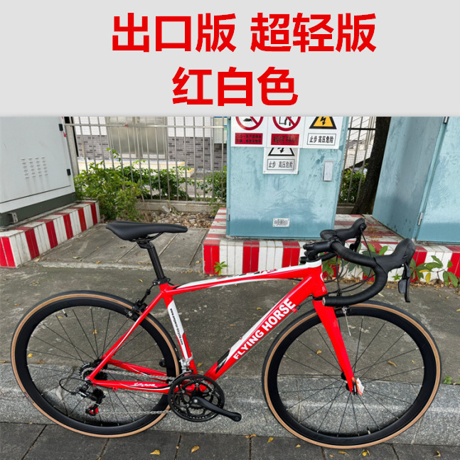 Soul Lightweight Aluminum Frame Carbon Fiber Front Fork with Four Bearings 120 Ring Sports Road Bike