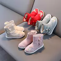 Теплые ботинки, зимние слипоны, low boots, ханфу