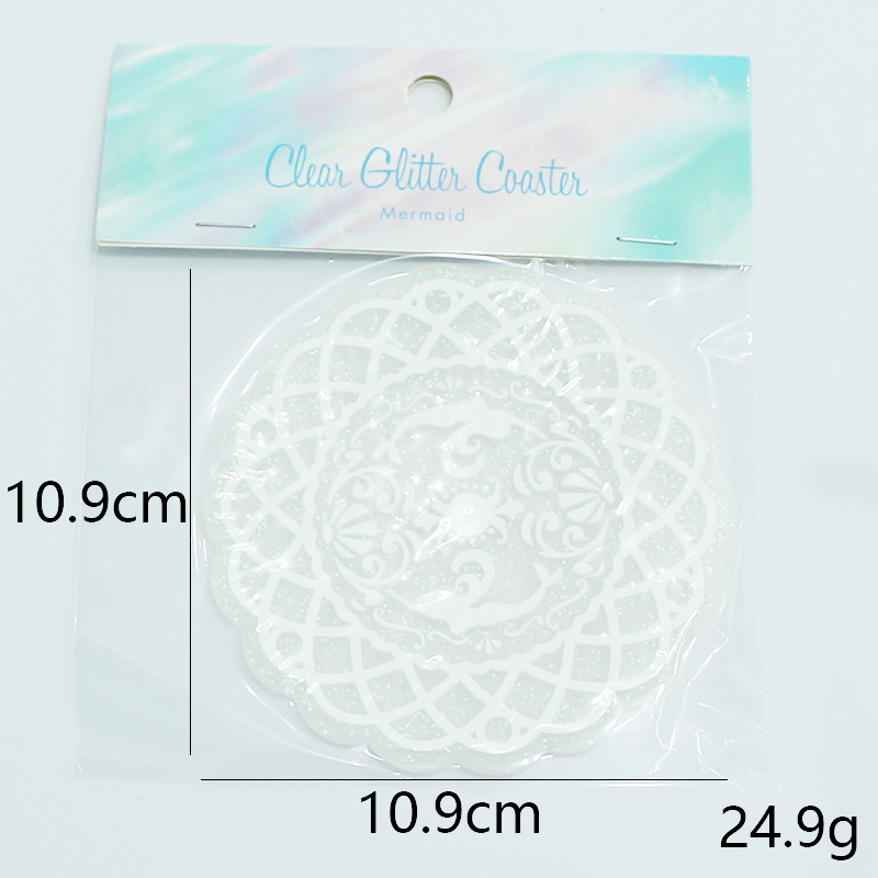 Posavasos de aislamiento térmico creativo de dibujos animados posavasos de goma suave de PVC posavasos antideslizantes y fáciles de enjuagar logotipos impresos posavasos de goma suave resistentes a altas temperaturas