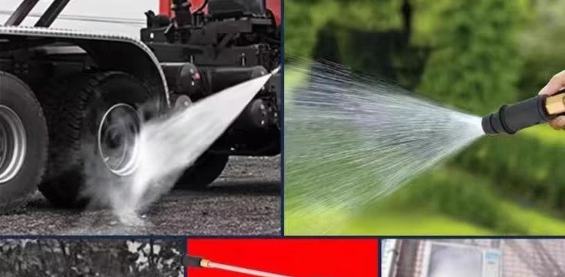 220V powerful car washing pump, high-power fully automatic portable cleaning machine, high-pressure car washer, household electric water gun