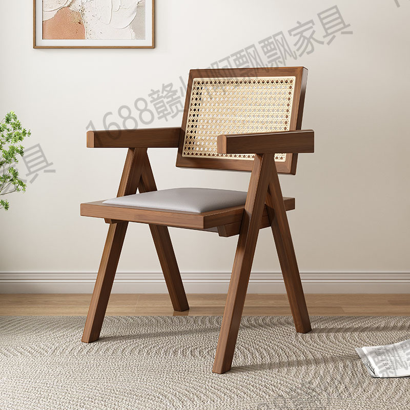 Walnut color [grey leather] thickened and reinforced