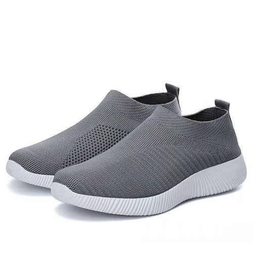 2024 New Fashion Knit Mesh Breathable Running Shoes, Comfortable and Versatile, Large Size Casual Sports Shoes
