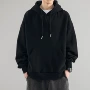 春秋季男生连帽宽松帽衫
