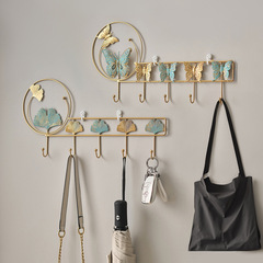 Factory Direct Sale Wall Iron Hook, No Drilling Room Bedroom Hook, Entryway Door Key Wall Decor