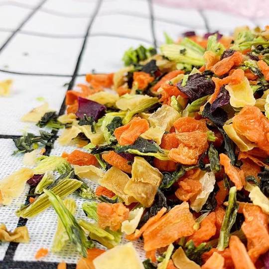 Pet Snacks Mixed Vegetables Dried Main Food Companion Supplementation Rabbit Hamster Totoro Dutch Pig Guinea Pig Small Pet Snacks